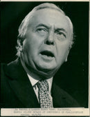 Harold Wilson - Vintage Photograph