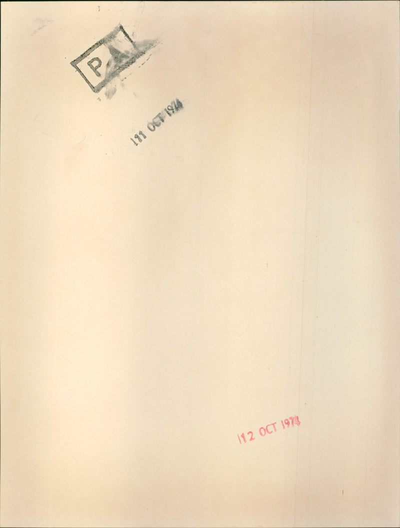 Harold Wilson - Vintage Photograph