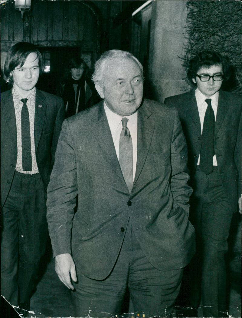 Harold Wilson - Vintage Photograph