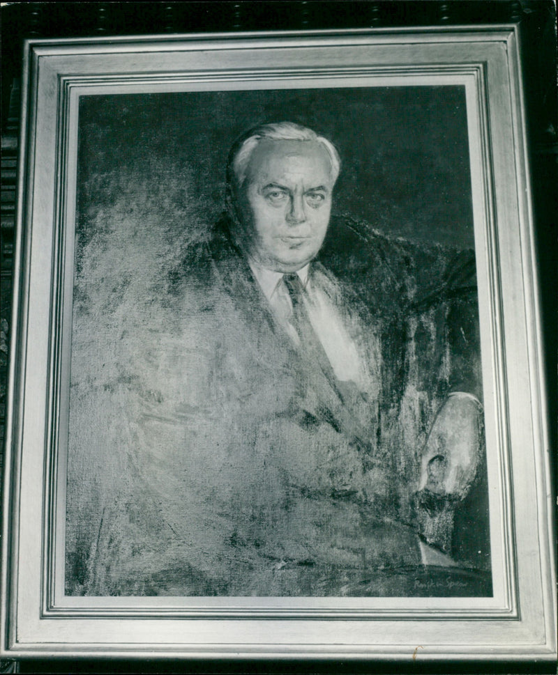 Harold Wilson - Vintage Photograph