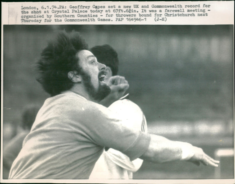 Geoffrey Capea - Vintage Photograph