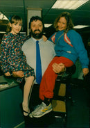 Geoff Capes, Christina Ledger, Alexandra Mankowitz - Vintage Photograph
