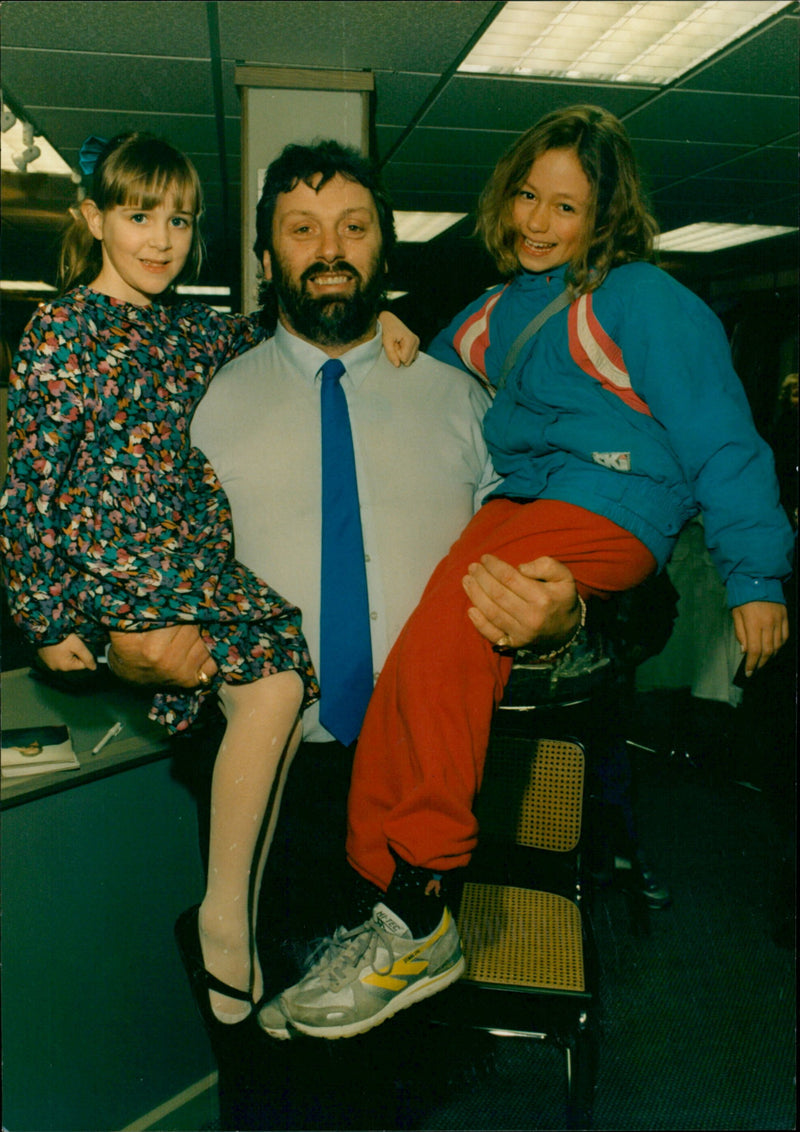 Geoff Capes, Christina Ledger, Alexandra Mankowitz - Vintage Photograph