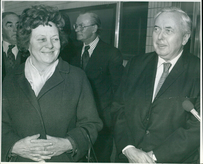 Harold Wilson - Vintage Photograph