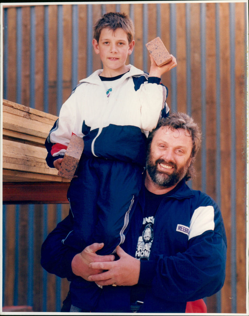Geoff Capes - Vintage Photograph