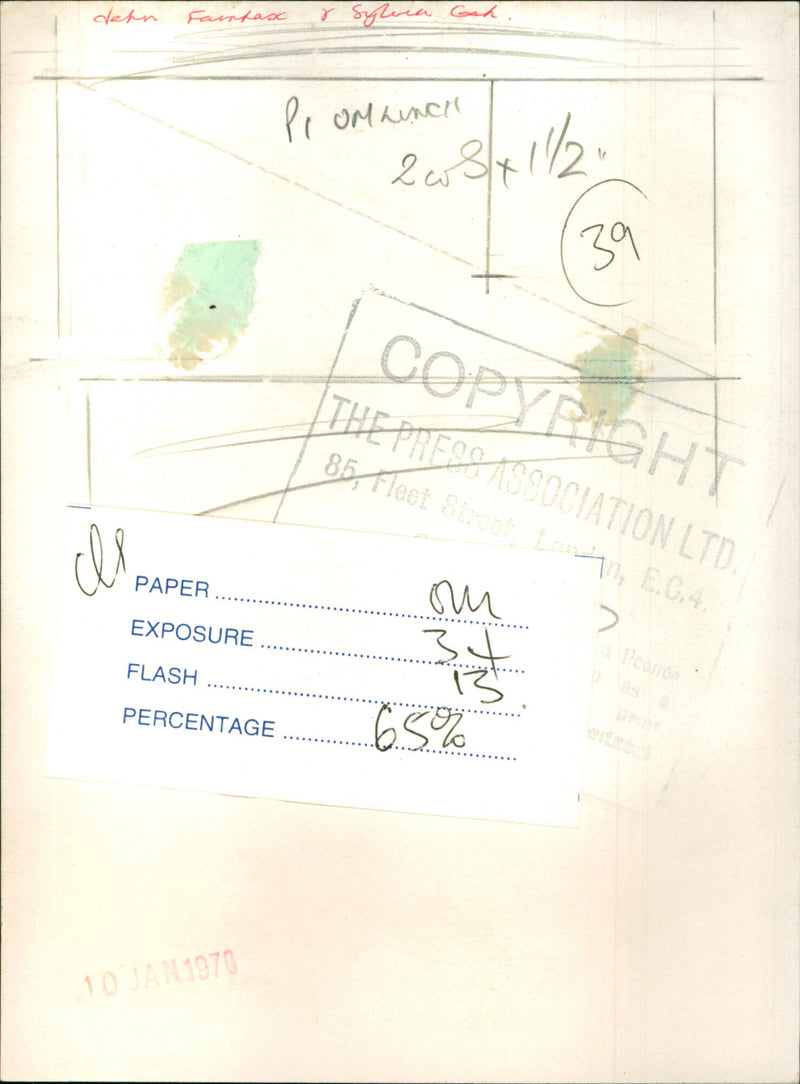 John Fairfax - Vintage Photograph