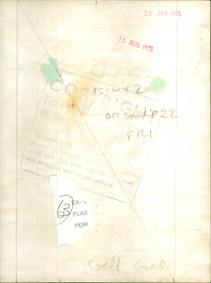 Geoff Capes - Vintage Photograph