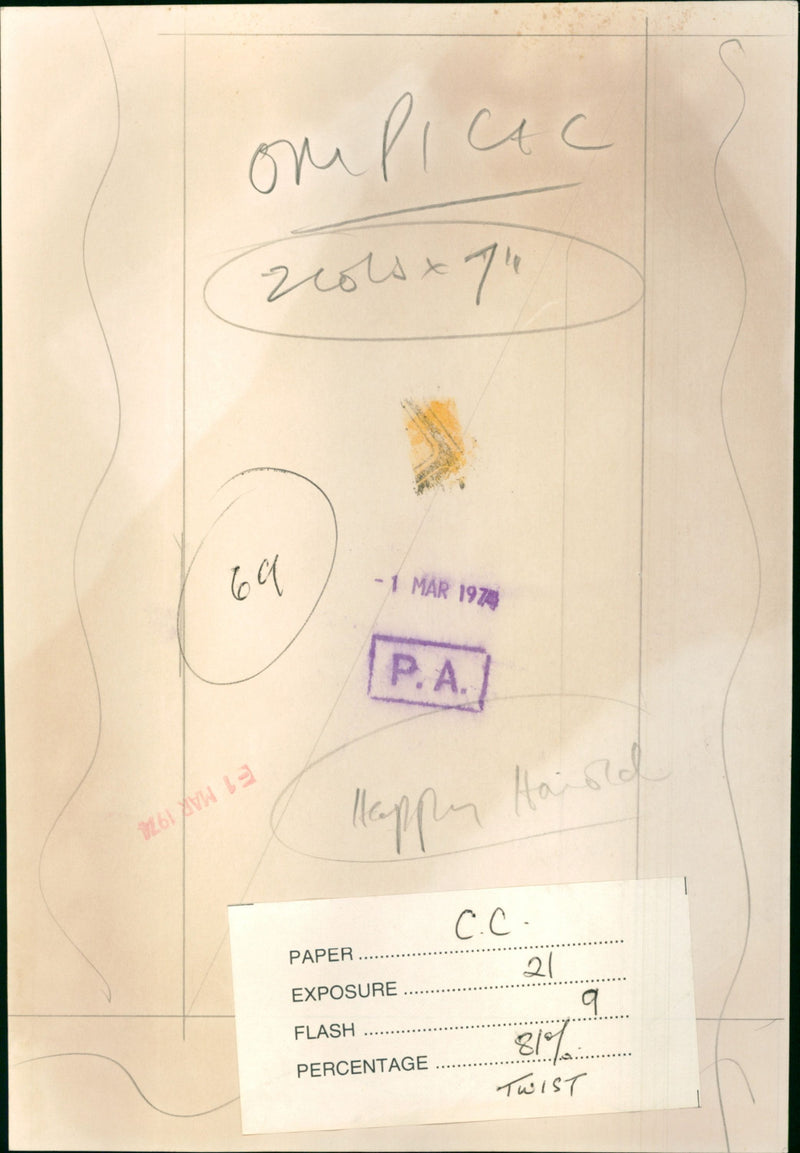 Harold Wilson - Vintage Photograph