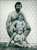 Geoff Capes, Lewis, Emma-Jane - Vintage Photograph