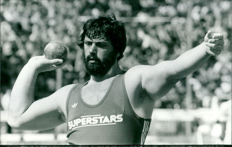 Geoffrey Capes - Vintage Photograph