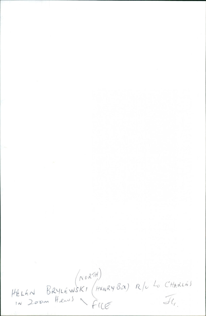 Helen Brylewski - Vintage Photograph