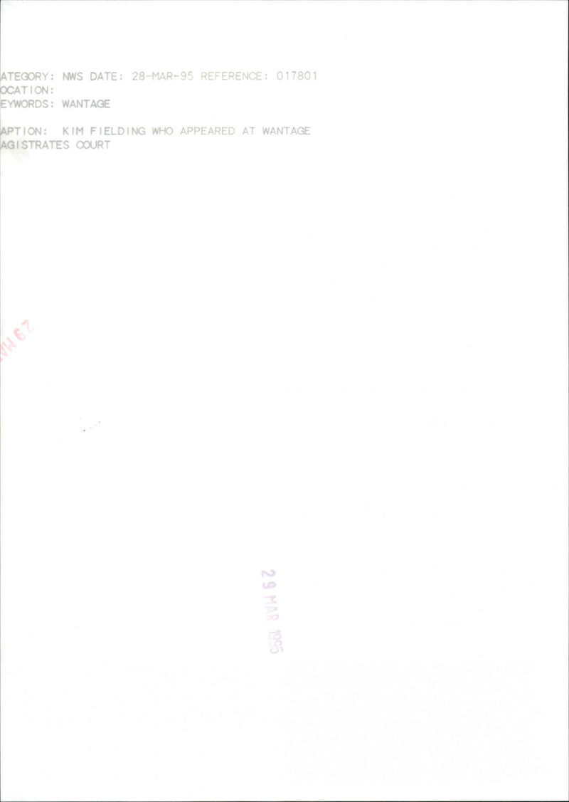 Kim Fielding - Vintage Photograph