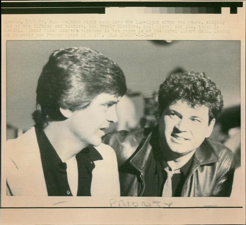 The Everly Brothers - Vintage Photograph