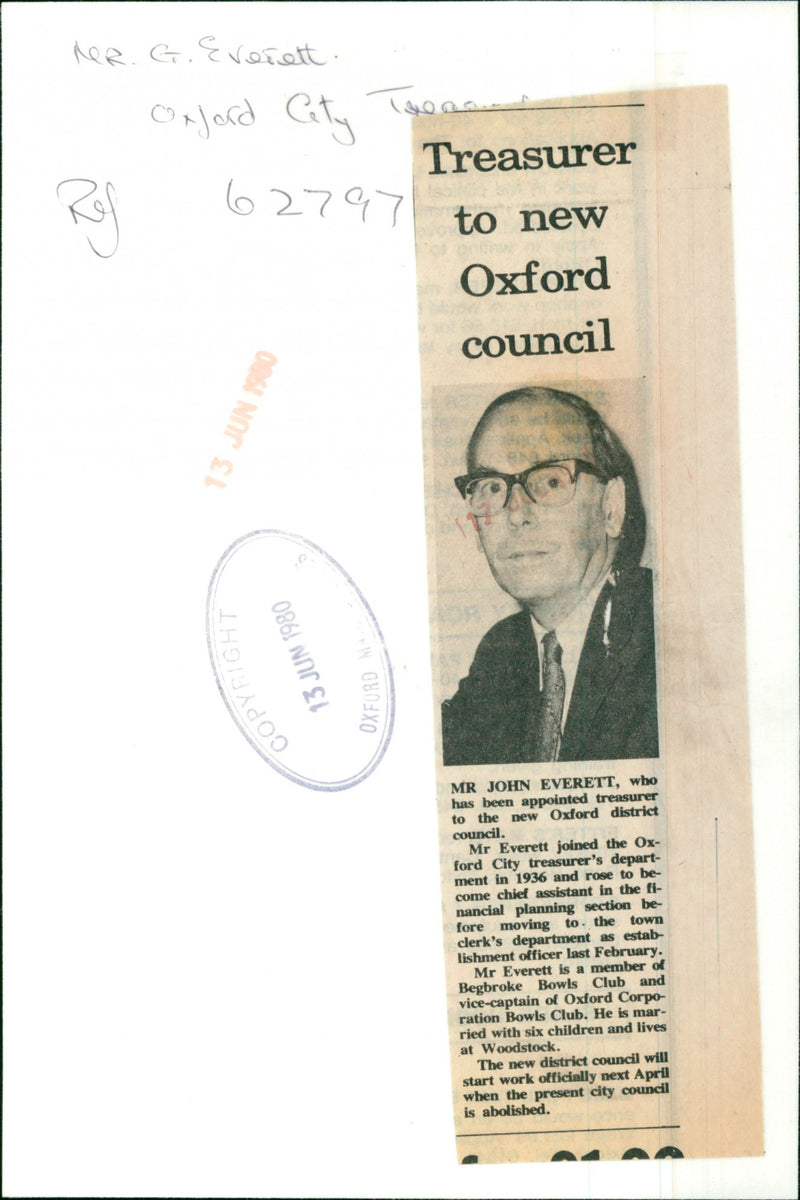 Mr. John Everett - Vintage Photograph