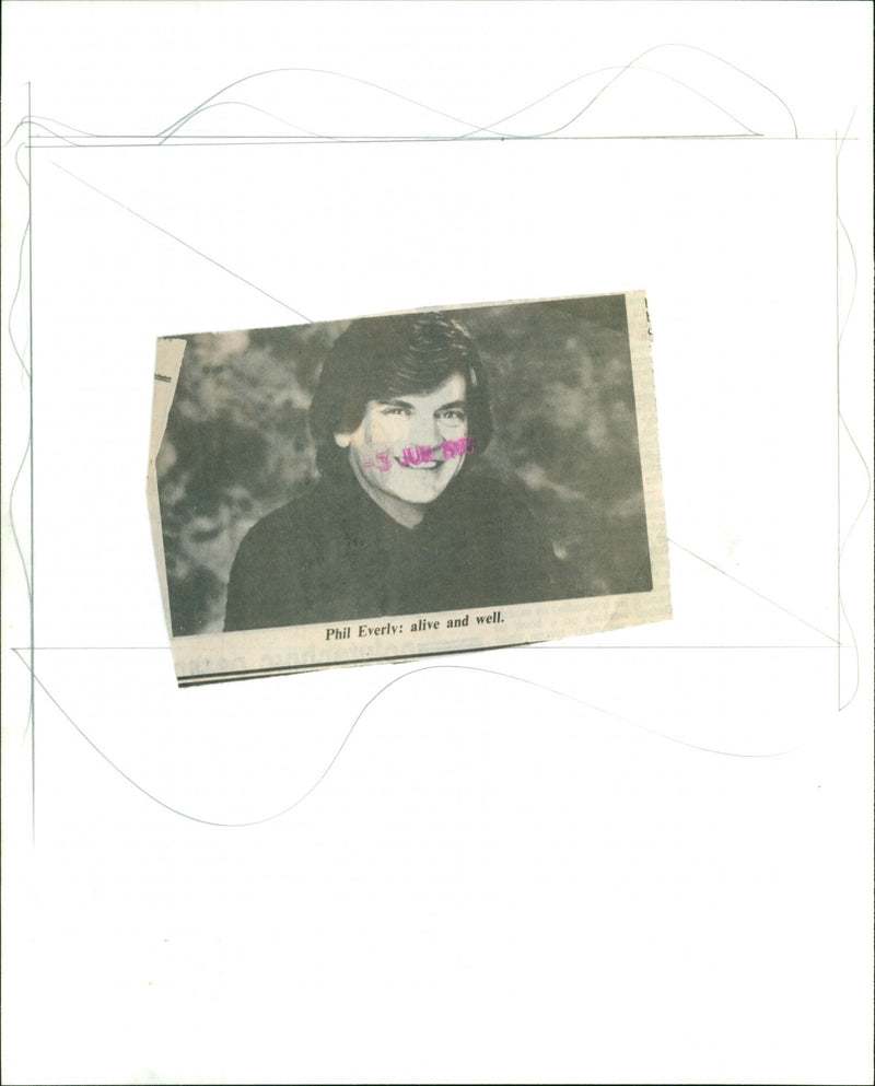 Phil Everly - Vintage Photograph