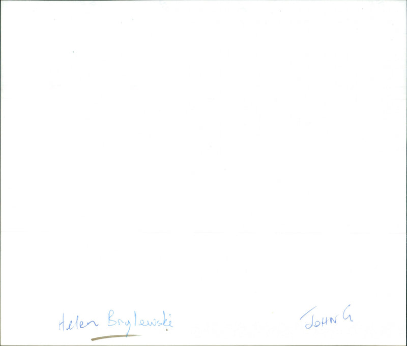 Helen Brylewske - Vintage Photograph