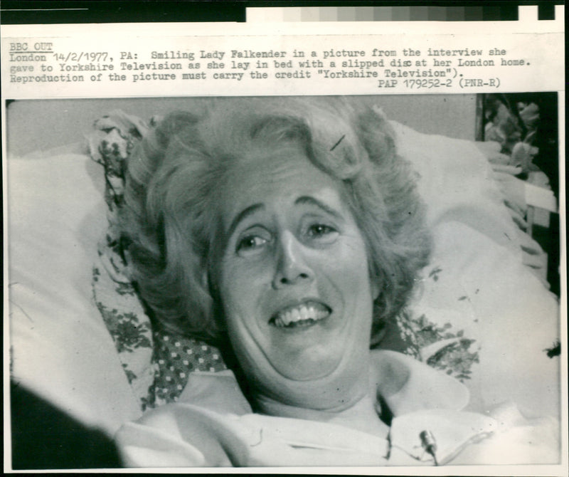 Marcia Falkender - Vintage Photograph