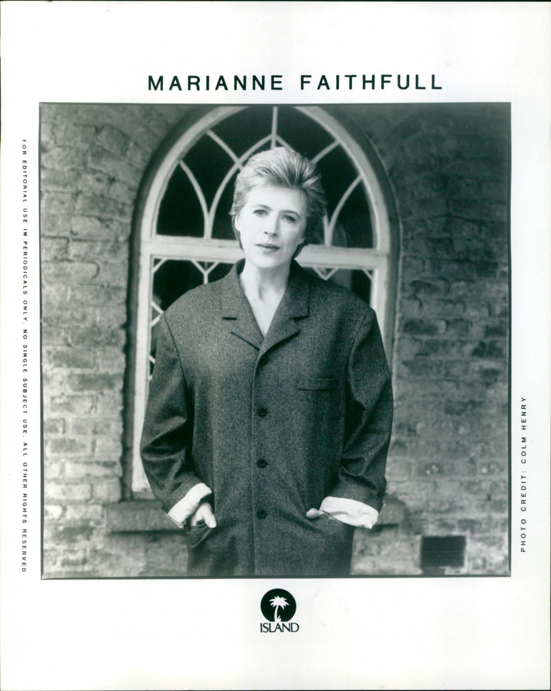 Marianne Faithfull - Vintage Photograph