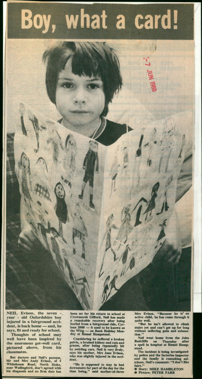 Neil Evison - Vintage Photograph