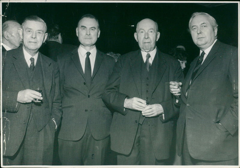 Harold Wilson - Vintage Photograph