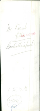 Dr.Frank Ellis - Vintage Photograph