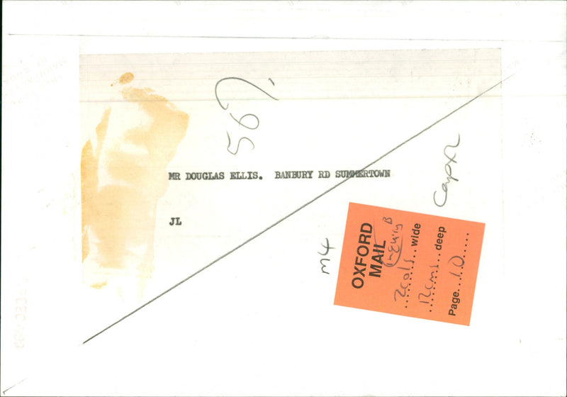 Mr.Douglas Ellis - Vintage Photograph