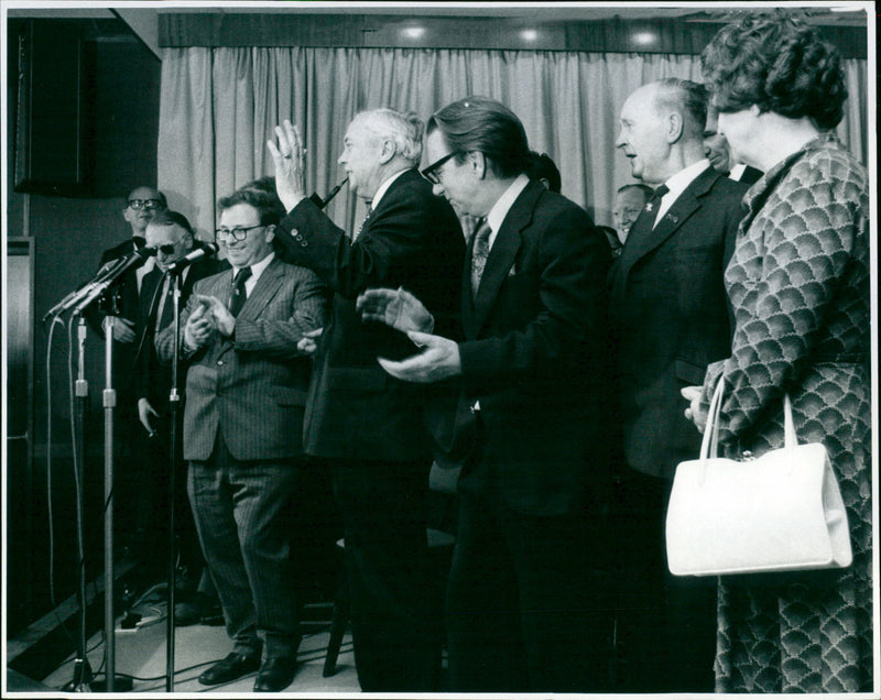 Harold Wilson - Vintage Photograph