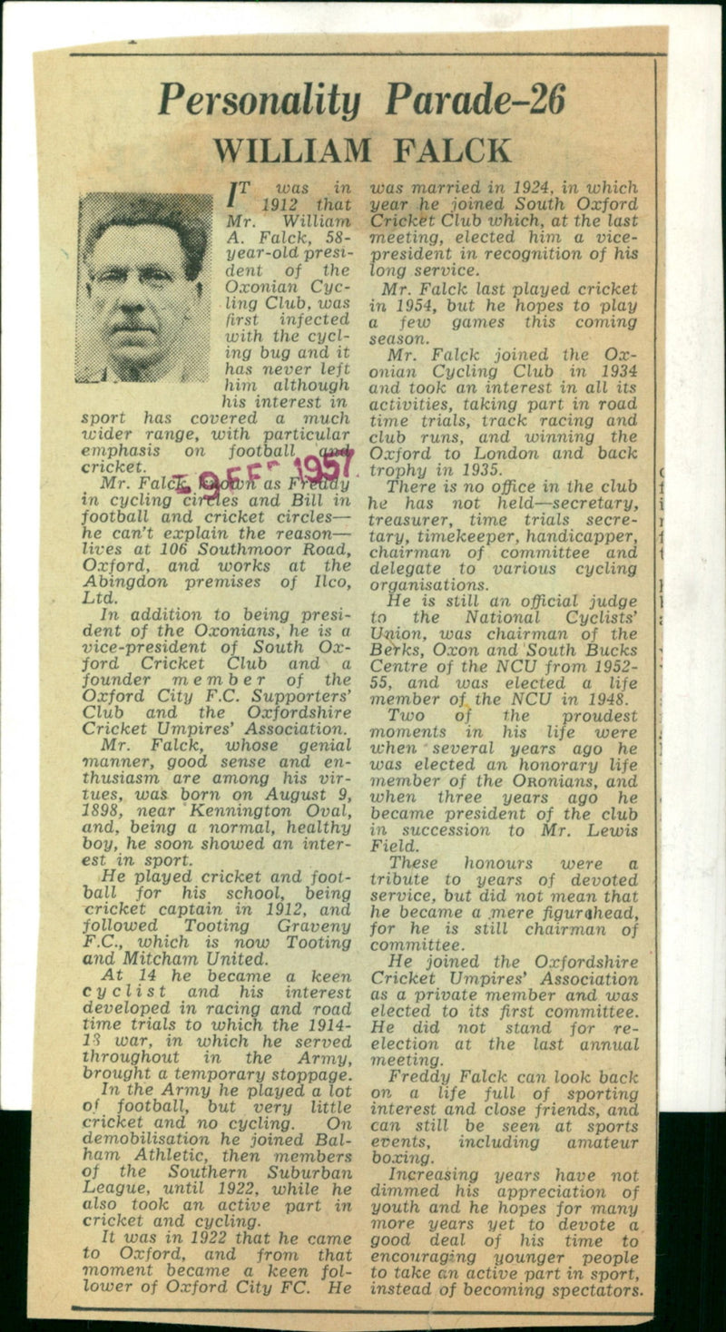 William Falck - Vintage Photograph