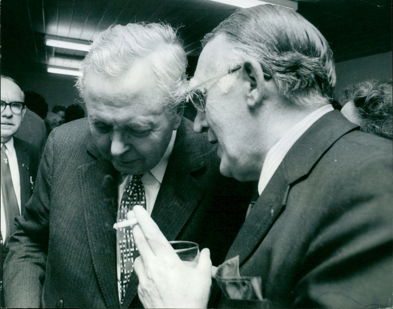 Harold Wilson - Vintage Photograph