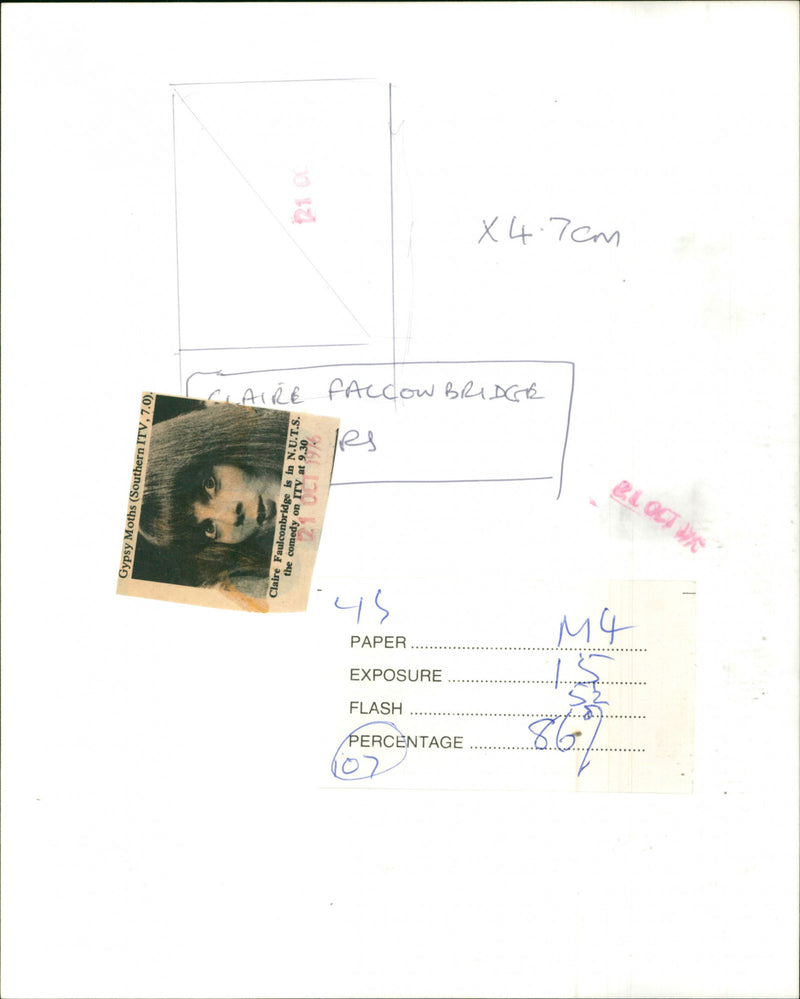 Claire Faulconbridge - Vintage Photograph
