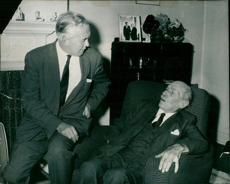 Harold Wilson - Vintage Photograph