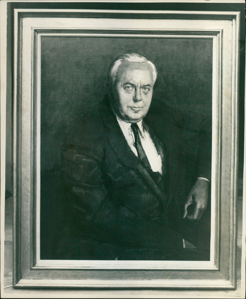 Harold Wilson - Vintage Photograph