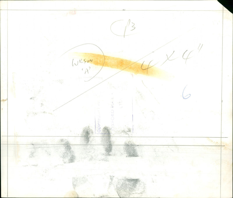 Harold Wilson - Vintage Photograph