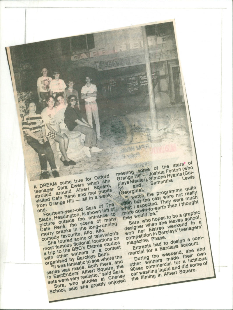 Sara Ewers - Vintage Photograph