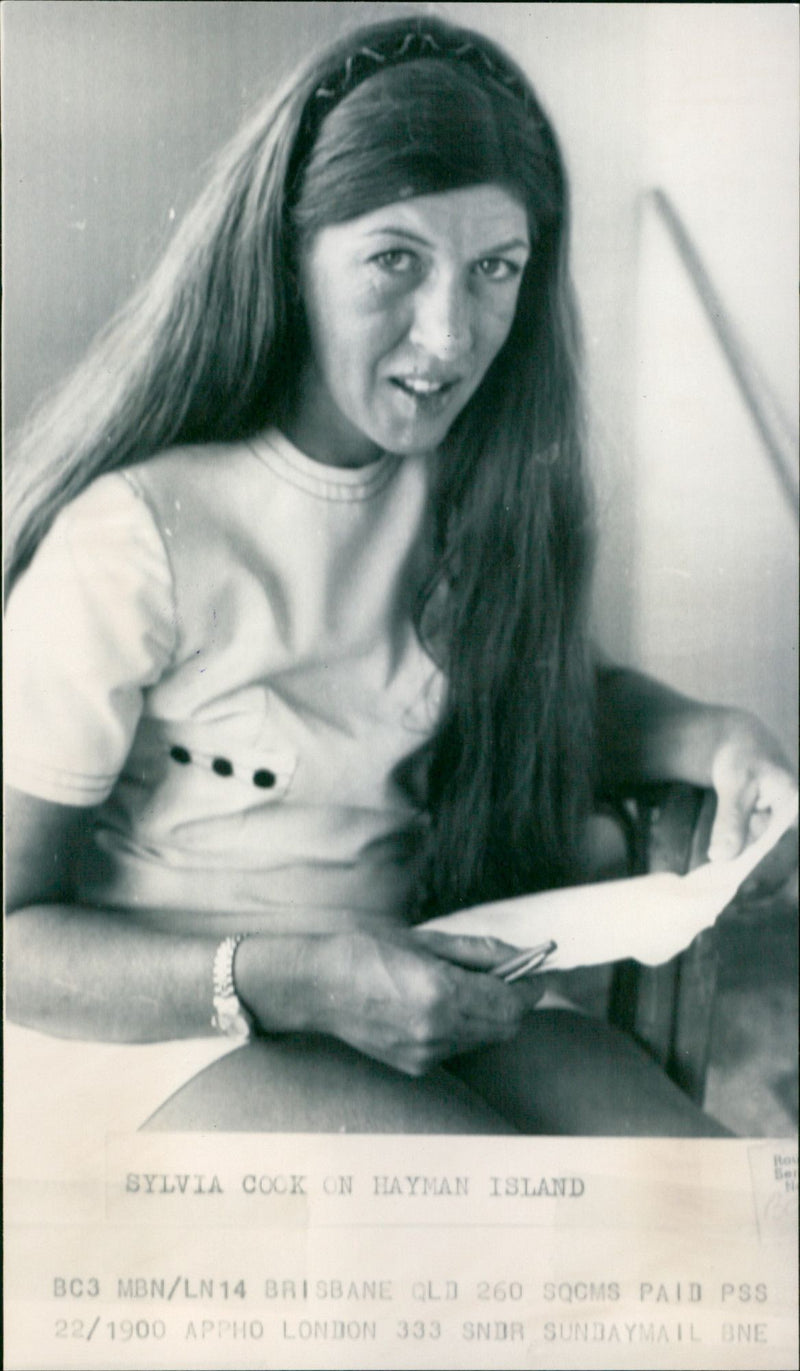 Sylvia Cock - Vintage Photograph