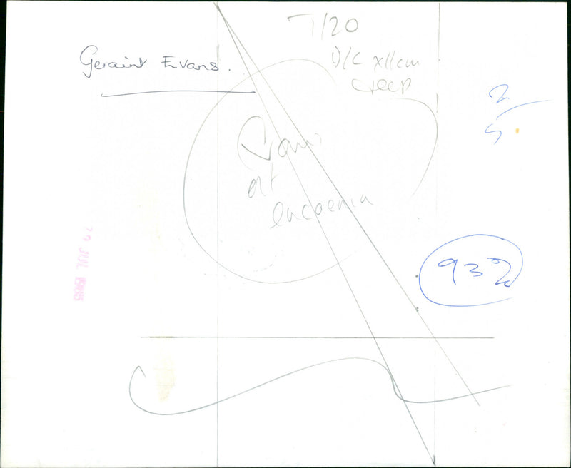 Geraint Evans - Vintage Photograph