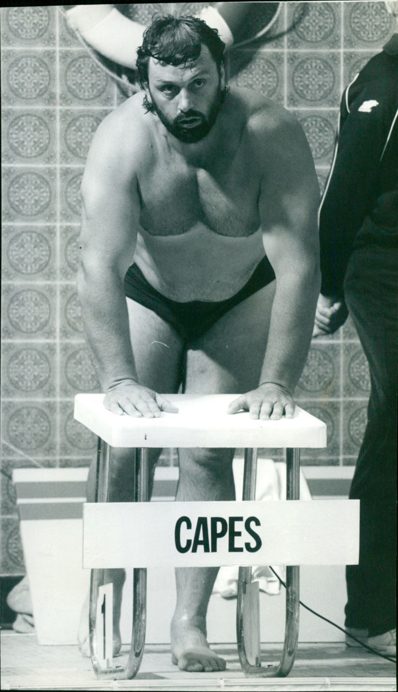 Geoff Capes - Vintage Photograph