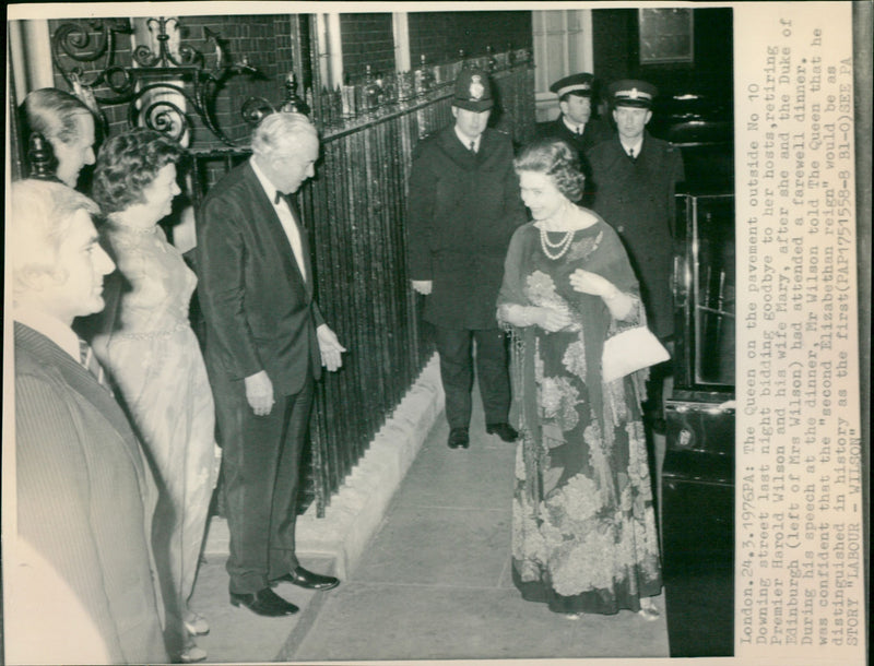 Harold Wilson - Vintage Photograph