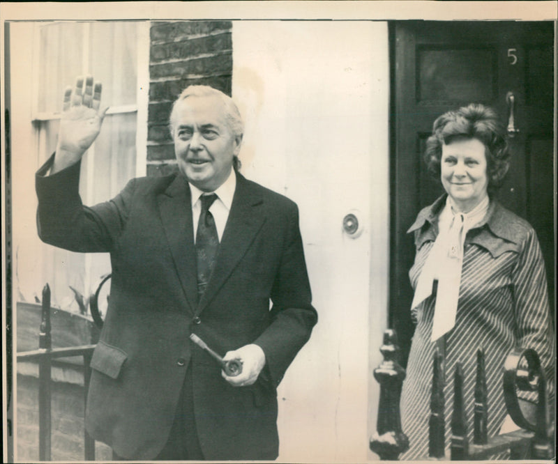 Harold Wilson - Vintage Photograph