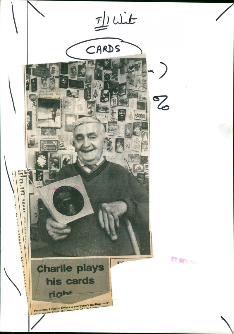 Charlie Ewers - Vintage Photograph