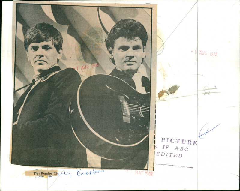 The Everly Brothers - Vintage Photograph