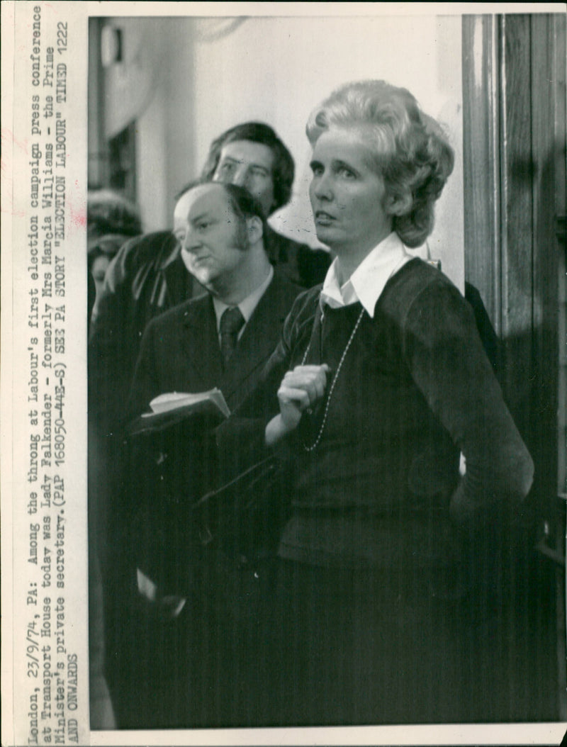 Marcia Falkender - Vintage Photograph