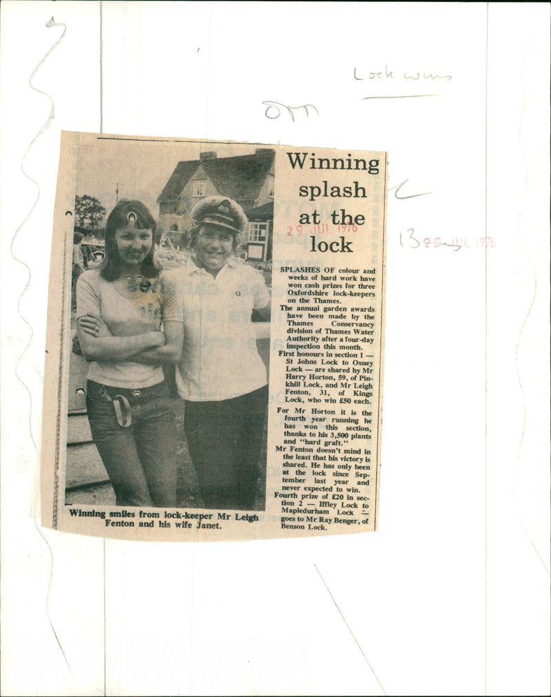 Leigh Fenton - Vintage Photograph