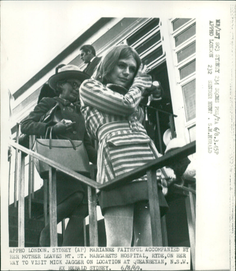 Marianne Faithfull - Vintage Photograph