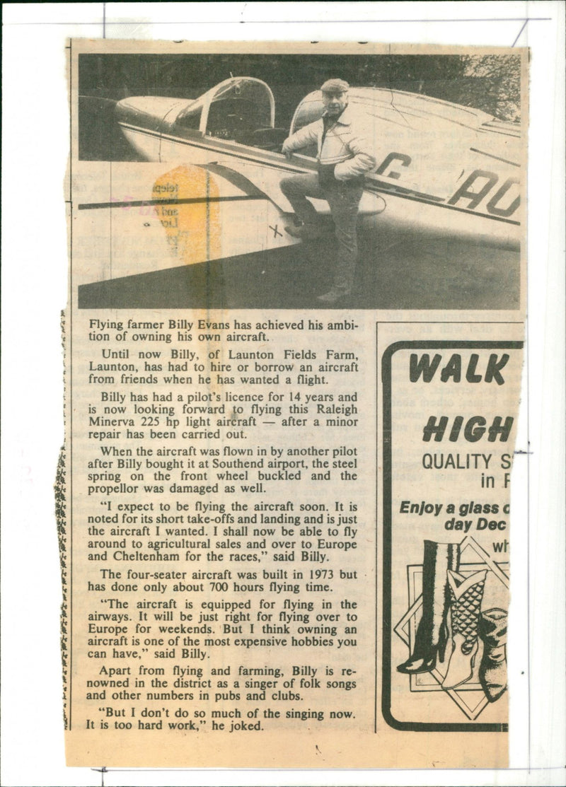 Billy Evans - Vintage Photograph