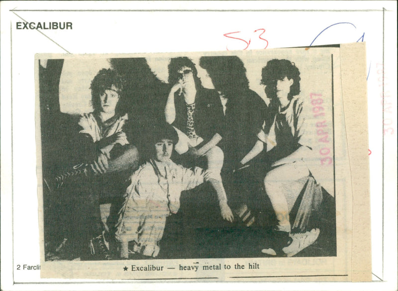 Excalibur - Vintage Photograph