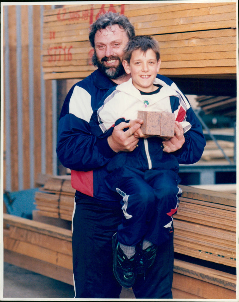 Geoff Capes - Vintage Photograph