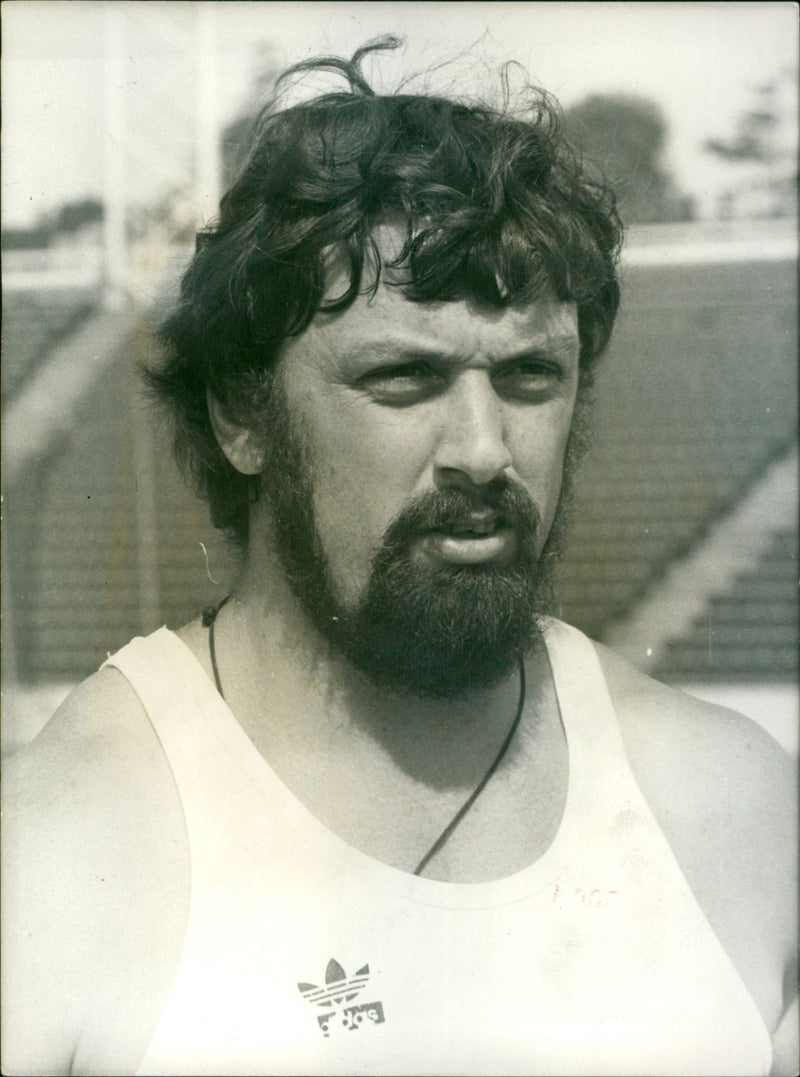 Geoff Capes - Vintage Photograph