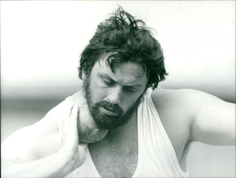 Geoff Capes - Vintage Photograph
