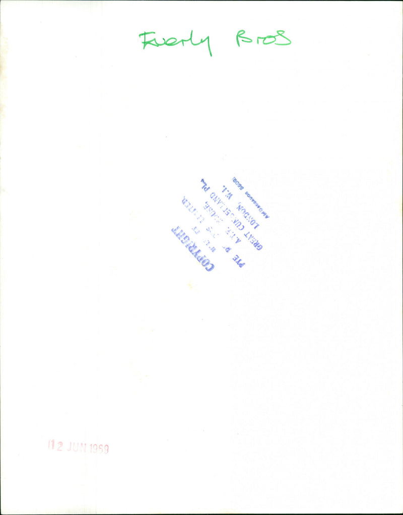 The Everly Brothers - Vintage Photograph